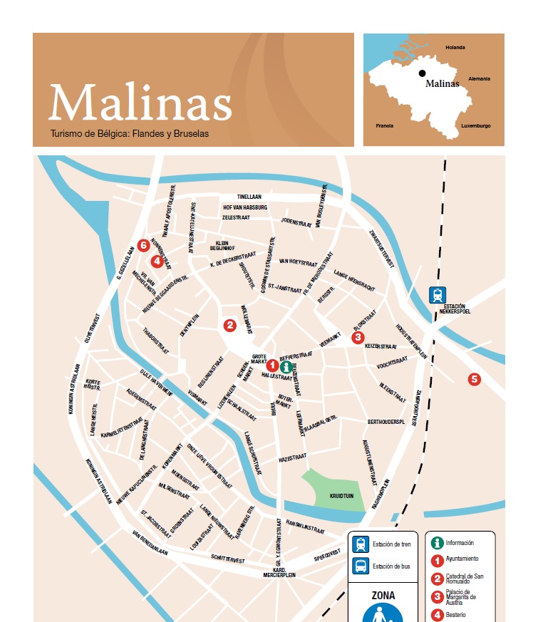Mapa Malinas (digital)