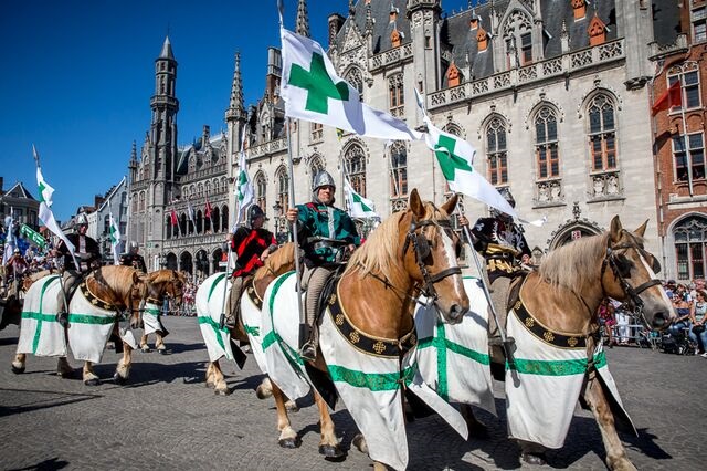 The Procession of the Holy Blood in Bruges