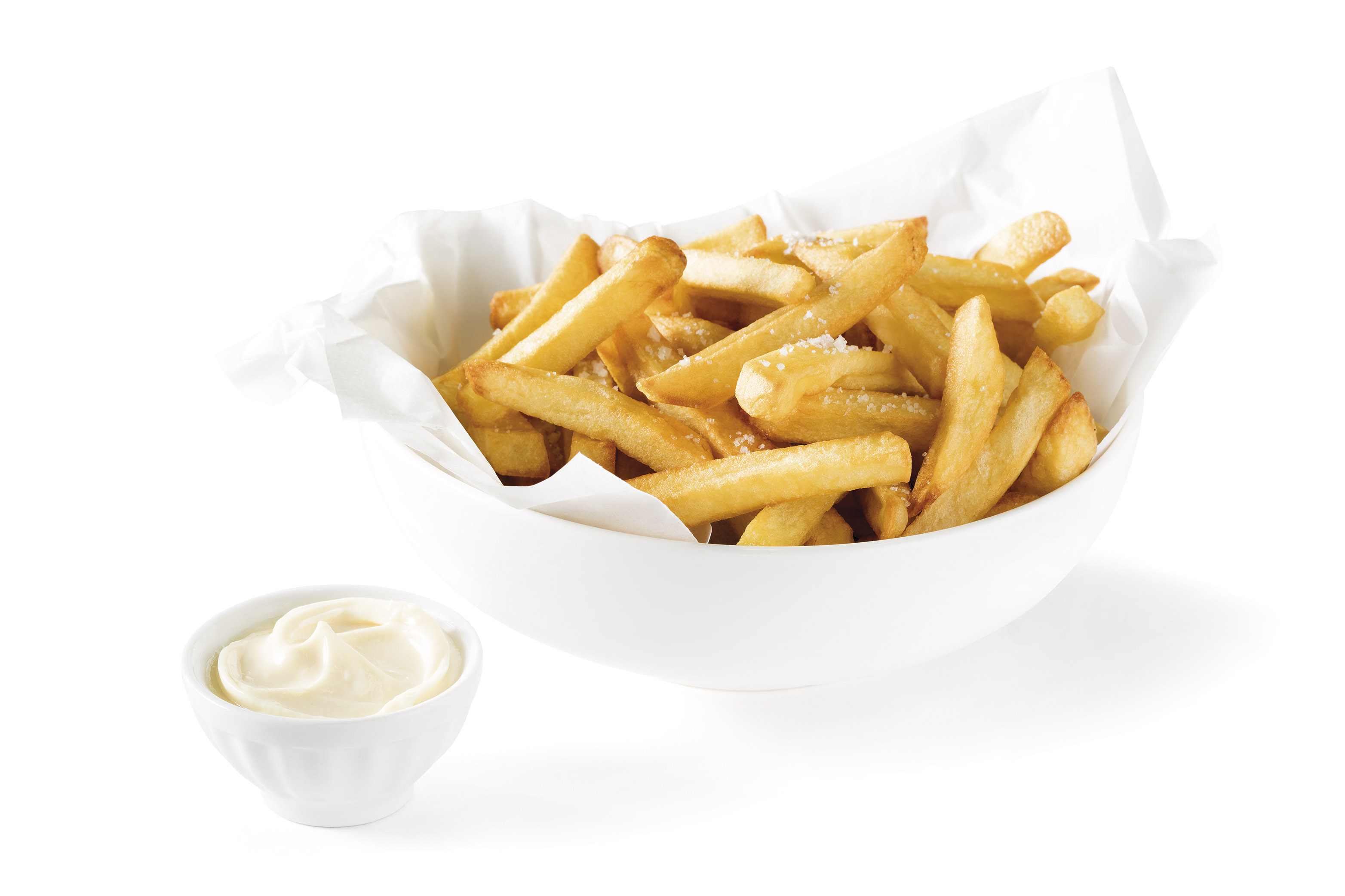 Frites belges avec mayonnaise