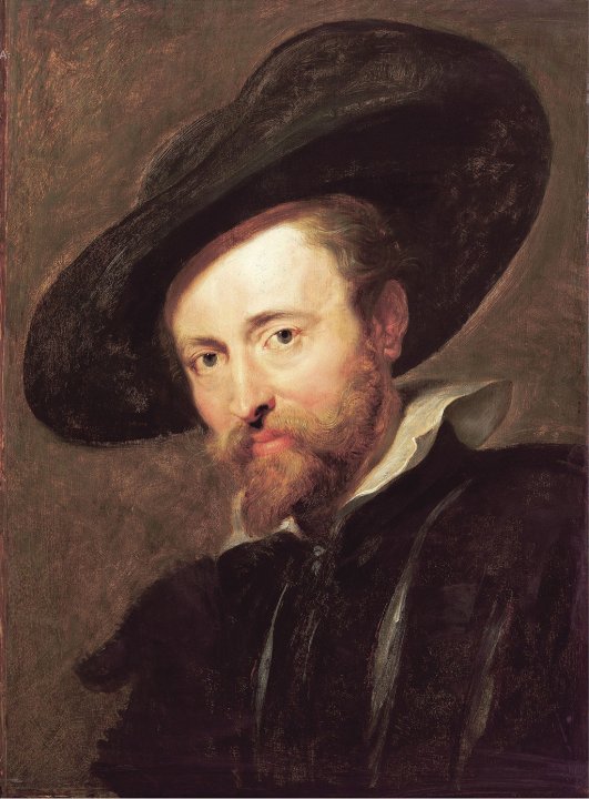 Self-portrait of Rubens  ©Rubenshuis Antwerpen collectiebeleid