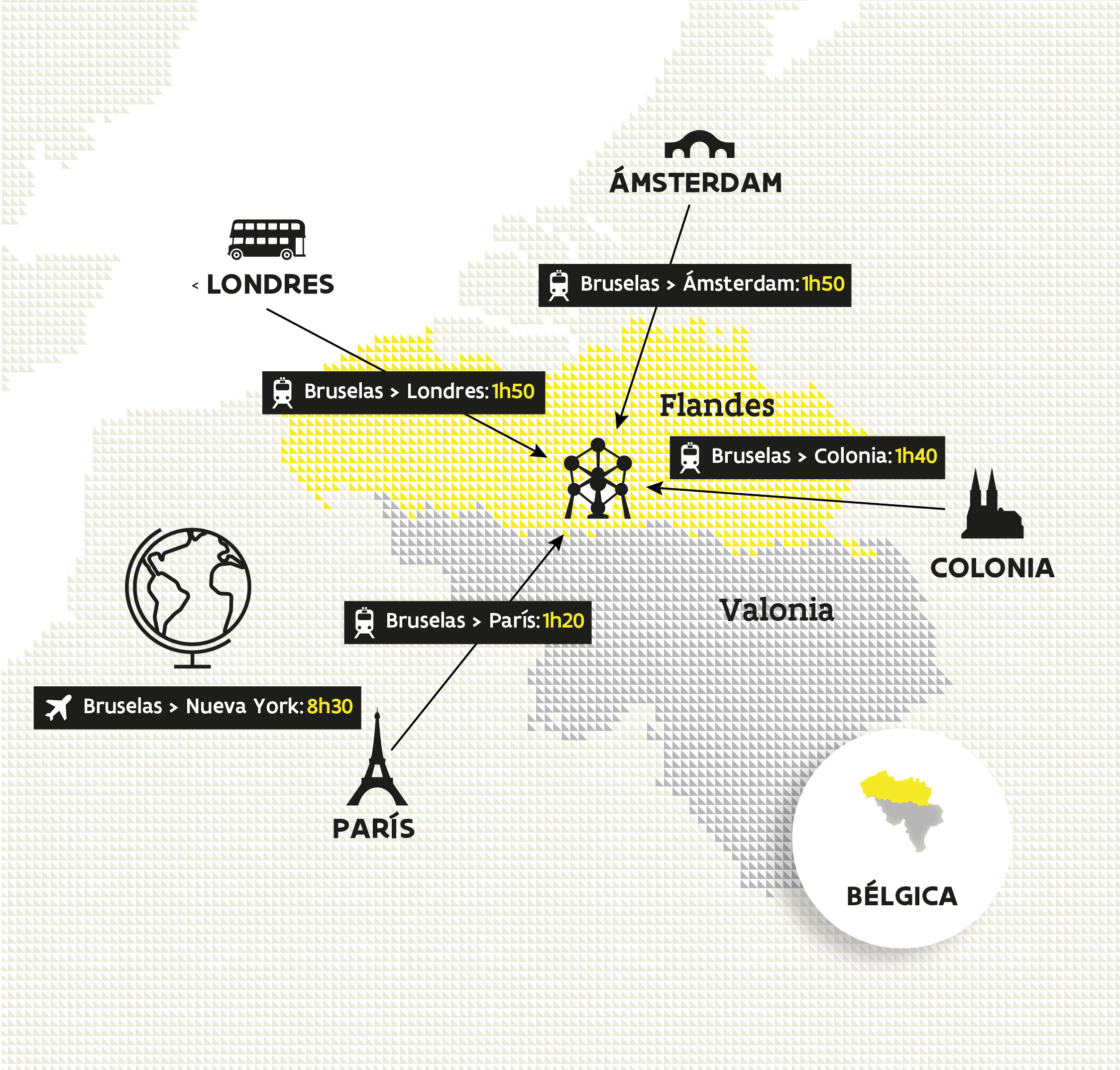 map of Flanders