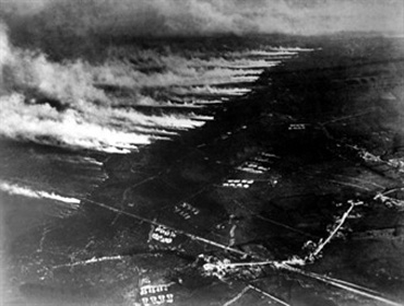 Second battle of Ypres - Gas attack