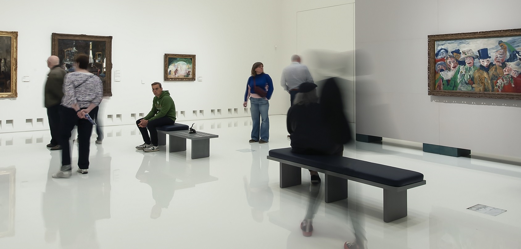De Intrige van James Ensor zaalfoto
